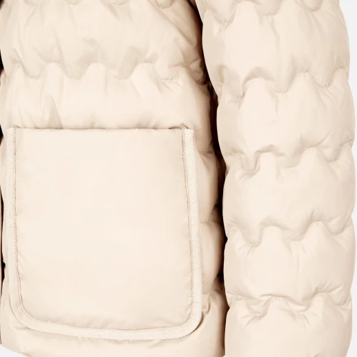 MYLUSE Woman Down Jacket Lightweight Windproof Mid Moonbeam 48 Urban Design Perfect for Start of Season Polyester Premium Down Padding Protection from Wind and Rain - Geox - Image 4