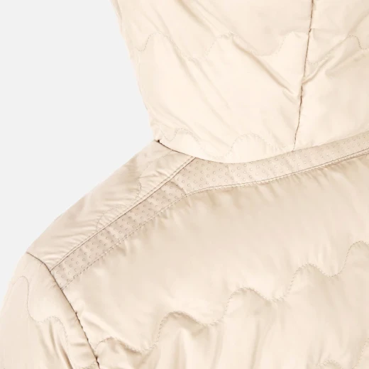 MYLUSE Woman Down Jacket Lightweight Windproof Mid Moonbeam 48 Urban Design Perfect for Start of Season Polyester Premium Down Padding Protection from Wind and Rain - Geox - Image 5