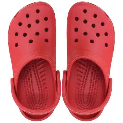 Crocs Unisex Classic Clog Red Comfortable Shoes Iconic Crocs Comfort Lightweight Slip On Everyday Wear Size 34 35 Perfect for All Day Use Durable Design - Crocs - Image 4