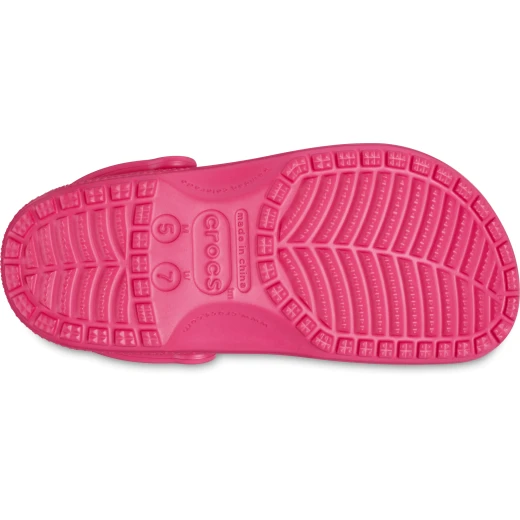 Crocs Unisex Classic Clog Shoes in Pink, Sizes 39 40: Iconic Comfort Footwear for Everyday Wear, Lightweight and Comfortable, Available in Vibrant Pink for all Personalities - Crocs - Image 6