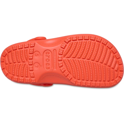 Crocs Unisex Classic Clog Red Comfort Shoe Lightweight Iconic Crocs Comfort for Men and Women Sizes 36 37 Everyday Wear Easy Slip On Easy Off Durable Comfortable Clogs - Crocs - Image 6