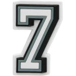 زينة حذاء كروكس رقم 7، اكسسوارات أحذية ممتعة، اضف لمسة من المرح إلى حذائك، متوافقة مع معظم مقاسات أحذية كروكس - كروكس