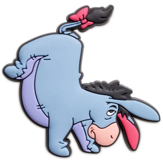 Jibbitz Winnie The Pooh Eeyore Shoe Charms for Crocs, 1 Piece, Officially Licensed, Perfect for Kids and Adults, Easy to Attach, Fun Accessory - Crocs - Image 2