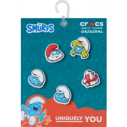 Jibbitz Smurfs 5 Pack Shoe Charms for Crocs, Fun & Colorful Decorations