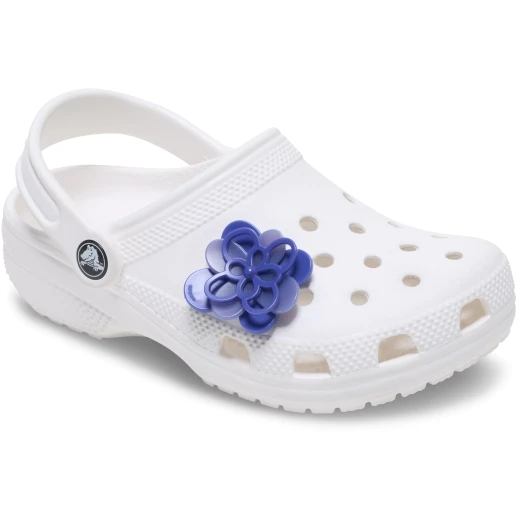 Jibbitz Blooming Dark Blue Flower Charms for Crocs Shoes Accessories - Jibbitz - Image 6
