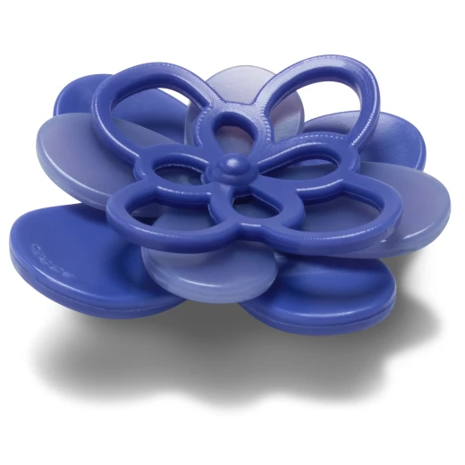 Jibbitz Blooming Dark Blue Flower Charms for Crocs Shoes Accessories - Jibbitz - Image 7