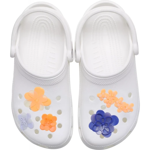 JIBBITZ Blooming Ombre Florals Shoe Charms Set of 5 for Clogs and Slides - Jibbitz - Image 7