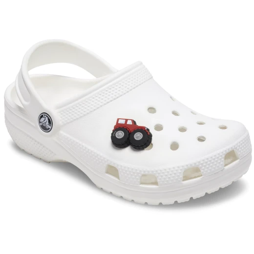 زينة حذاء جيبتز أحمر على شكل شاحنة وحش لـ Crocs Classics، إكسسوارات ممتعة لتزيين الأحذية، سهلة التثبيت في 13 فتحة، شخصيات وثقافة شعبية، تصميم متين وذو جودة عالية - كروكس - Image 3