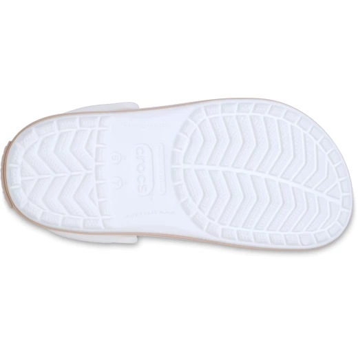 Crocs Unisex Crocband Clog White Lightweight Comfort Clogs for Men & Women Sizes 36 37 with Classic Croslite Material and Heel Straps for Snug Fit Casual Footwear - Crocs - Image 5