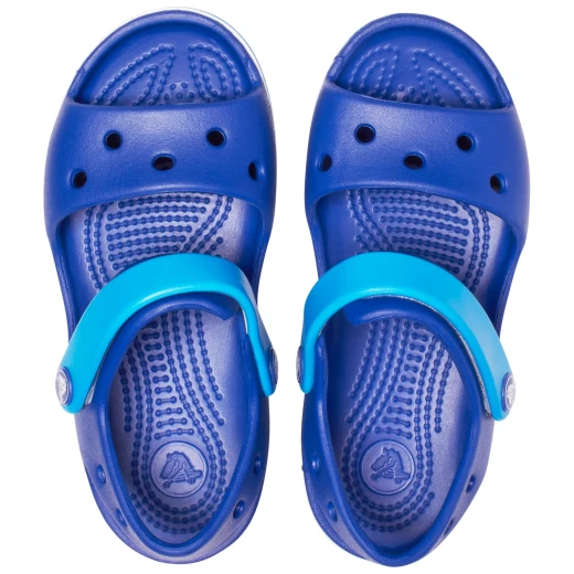 Crocs Kids Crocband Sandals Blue Thermoelectric Slip On 32 33 - Crocs - Image 3