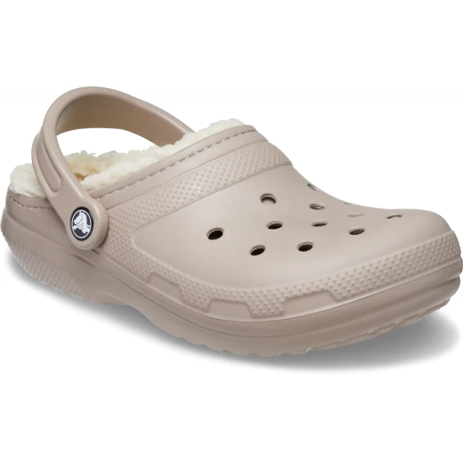 Crocs Unisex Classic Fuzz-Lined Clog Brown Winter Slippers 42 43 Comfort Warm Indoor Outdoor Footwear - Crocs - Image 3