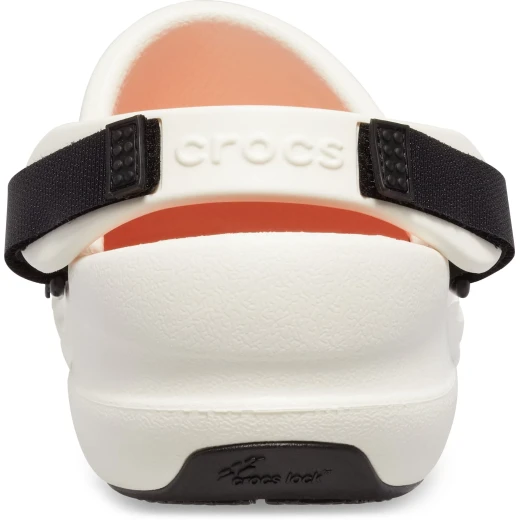 Crocs Bistro Pro LiteRide Slip Resistant Work Clogs White 39 40 - Crocs - Image 4
