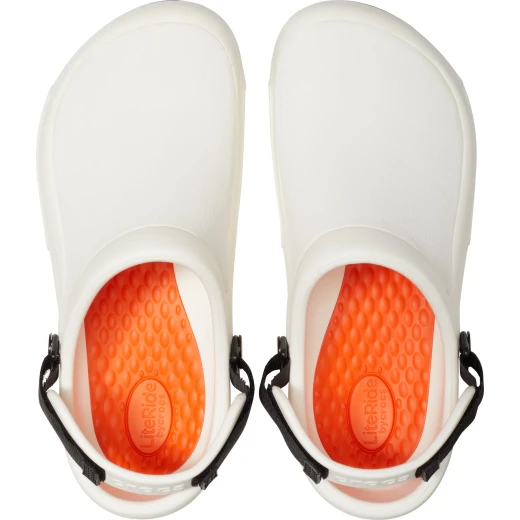 Crocs Bistro Pro LiteRide Slip Resistant Work Clogs White 39 40 - Crocs - Image 6