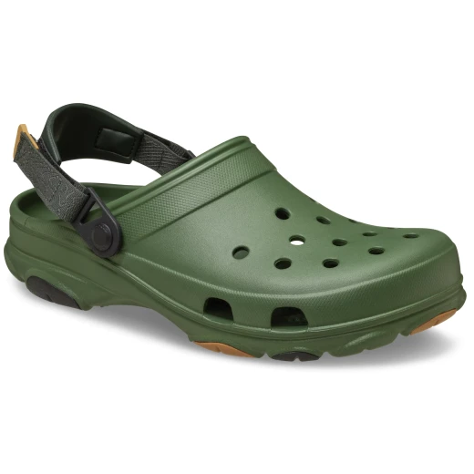 Classic All Terrain Clog Unisex Green Adventure Sandals 39 40 Adjustable Strap Durable Outdoor Footwear - Crocs - Image 3