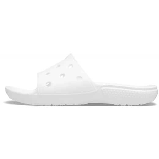 Crocs Kids Classic Slide Sandals White Size 29 30 for Boys and Girls - Crocs - Image 4