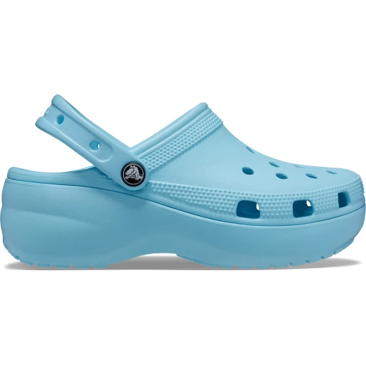 شبشب كروكس كلاسيك بلاتفورم نسائي أزرق مريح سهل الارتداء مقاس 34 35 شبشب كروكس كلاسيك بلاتفورم نسائي أزرق مريح سهل الارتداء مقاس 34 35