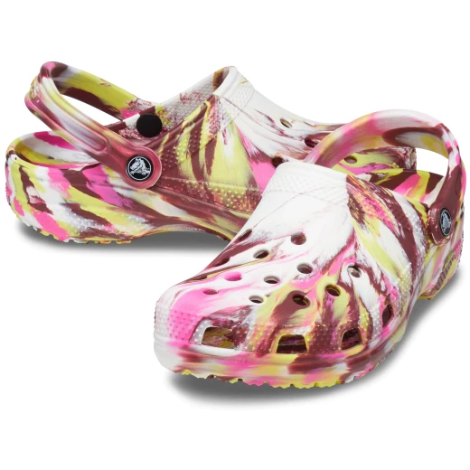 Crocs Classic Marbled Clog Unisex Lightweight Comfort Shoes Multicolor 42 43 - Crocs - Image 8