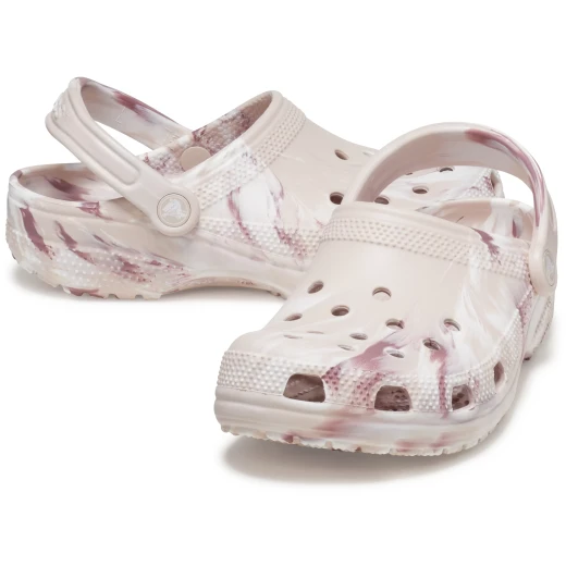شبشب كروكس كلاسيكي رخامي للجنسين خفيف الوزن مريح متعدد الألوان 36 37 - كروكس - Image 3