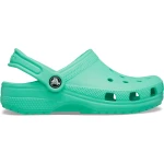 Crocs Toddlers Classic Clog Green Comfortable Slip On Shoes 24 25 - Crocs