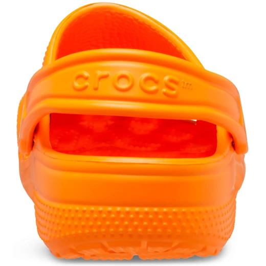 Crocs Toddlers Classic Clog Orange Slip On Comfortable Lightweight Shoes Sizes 27 28 Perfect for Everyday Wear Easy to Clean Durable Croslite Material - Crocs - Image 21