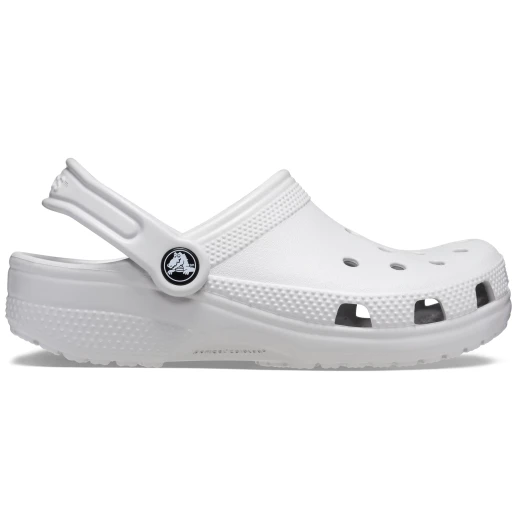 Crocs KIDS Classic Clog Grey Comfortable Lightweight Shoes Size 37 38 Versatile Iconic Design for Everyday Wear Easy to Clean and Quick Drying with Pivoting Heel Straps - Crocs - Image 2