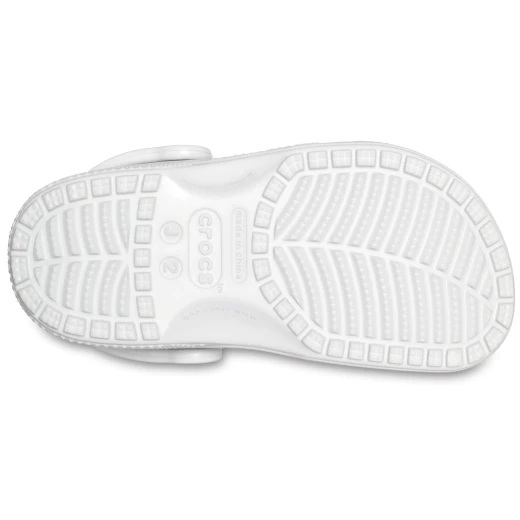Crocs KIDS Classic Clog Grey Lightweight Comfortable Versatile Iconic Clogs with Pivoting Heel Straps for Secure Fit and Ventilation Ports Size 33 34. Easy to Clean Quick to Dry - Crocs - Image 6