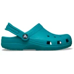 Crocs KIDS Classic Clog BLUE Comfort Lightweight Shoes for Children Sizes 33-34 with Ventilation Holes Accommodating Jibbitz Charms Easy On/Off Durable Croslite Material - Crocs