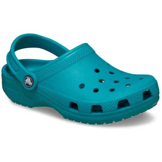 Crocs Kids Classic Clog Blue Comfortable Lightweight Shoes Size 34 35 Easy On Easy Off Design Ventilation Holes for Jibbitz Charms Durable Croslite Material - Crocs - Image 3