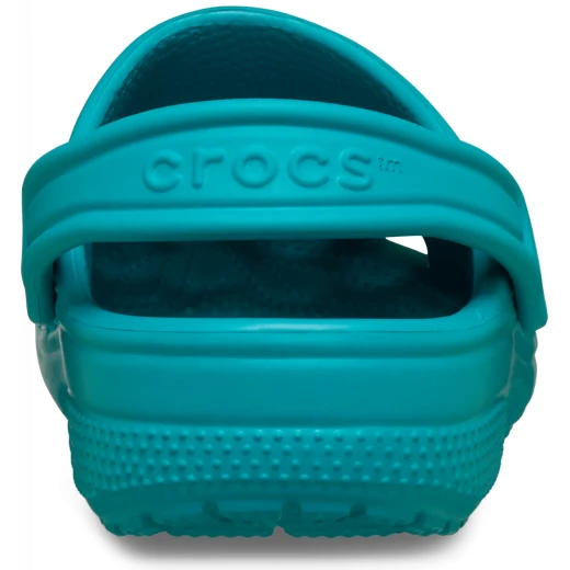 Crocs KIDS Classic Clog BLUE Comfort Lightweight Shoes with Ventilation Holes for Jibbitz Charms Sizes 32 33 Easy On Easy Off Durable Croslite Material - Crocs - Image 4