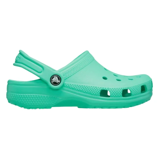 شبشب كروكس كلاسيك للأطفال باللون الأخضر مريح وخفيف الوزن سهل الارتداء مقاسات 32 33 بتصميم قابل للتخصيص للأولاد والبنات مثالي للارتداء اليومي متين وسهل التنظيف - كروكس - Image 2
