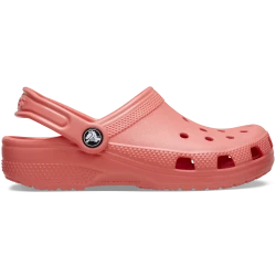 Crocs Kids Classic Clog Red Slip On Shoes Comfortable Lightweight Durable Croslite Material Ventilation Holes Accommodate Jibbitz Charms Sizes 29 30 Perfect for Everyday Wear