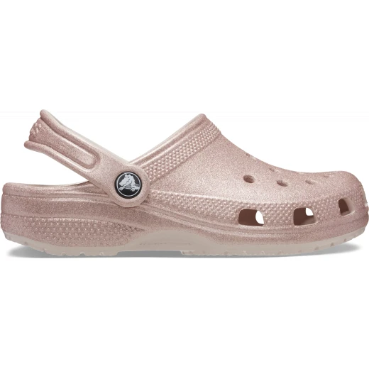 Crocs Kids Classic Glitter Clog Pink 30-31 Sparkly Comfortable Shoes - Crocs - Image 22