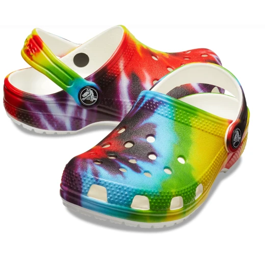Classic Tie Dye Clogs Unisex Multicolor 38 39 Comfortable Lightweight - Image 8