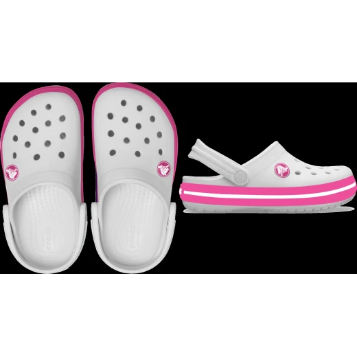 Crocs Toddlers Crocband Clog White Lightweight Comfort 28 29 Crocs Toddlers Crocband Clog White Lightweight Comfort 28 29
