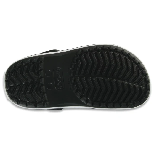 Crocs Kids' Crocband Clog Black Lightweight Comfort Footwear Sporty Design Racing Stripe Durable Croslite Material Sizes 36 37 Comfortable Support For All Day Wear - Crocs - Image 6