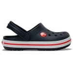 Crocs Kids Crocband Clog Navy Blue Lightweight Comfortable Slip On Shoes for Children Sizes 28 29 Sporty Stylish Design Durable Croslite Material for All Day Wear - Crocs