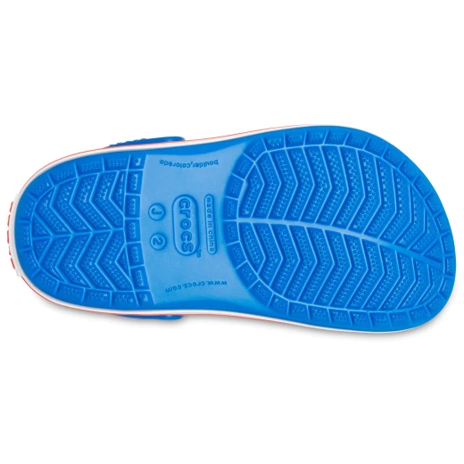 Crocs Kids Crocband Clog Blue Lightweight Comfort 32-33 Sporty Design Easy Clean Customizable with Jibbitz Charms - Crocs - Image 5