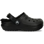 Crocs Toddlers Classic Lined Clog Black 27 28 Winter Comfort Shoes - Crocs