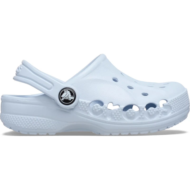 Crocs Kids Baya Clog Lightweight and Durable Casual Shoes for Boys and Girls with Breathable Cutout Design in Vibrant Blue, Available in Size 28-29 for Active Little Ones - Crocs