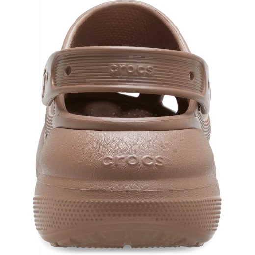 شبشب كروكس كراش للجنسين بني أحذية مريحة مقاسات 34 35 يتميز بتصميم جريء مرتفع و حزام خلفي دوار لتوفير أقصى درجات الأناقة وخيارات التخصيص مع فتحات Jibbitz - كروكس - Image 16