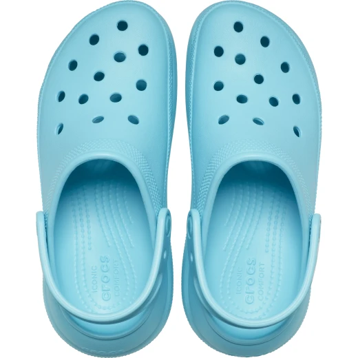 شبشب كروكس كلاسيك كراش نسائي أزرق: راحة عالية مع حزام خلفي دوار، مقاسات 39 40، أحذية أنيقة - كروكس - Image 23