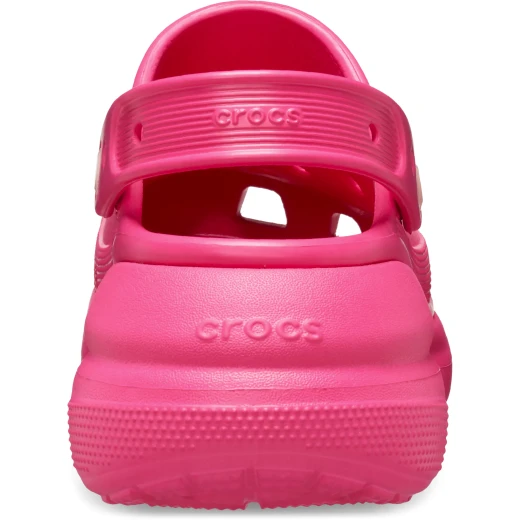 Crocs Women's Classic Crush Clog Pink Comfortable Shoes for Women Sizes 37-38 Featuring Added Height and Bold Design Perfect for Personalization with Jibbitz - Crocs - Image 4