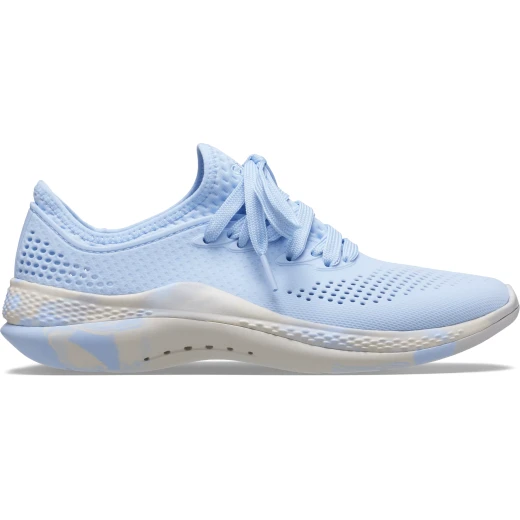 Crocs Women's LiteRide 360 Marbled Pacer Sneakers Blue 39 40 - Crocs - Image 18