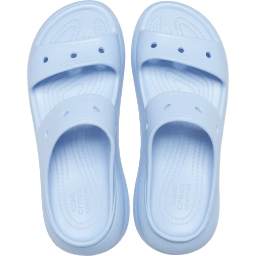 Crocs Women's Crush Sandals Blue 39-40 Summer Comfort Shoes with Bold Design and Two Strap Style for Women, Featuring Jibbitz Holes for Personalization and Extra Height - Crocs - Image 3