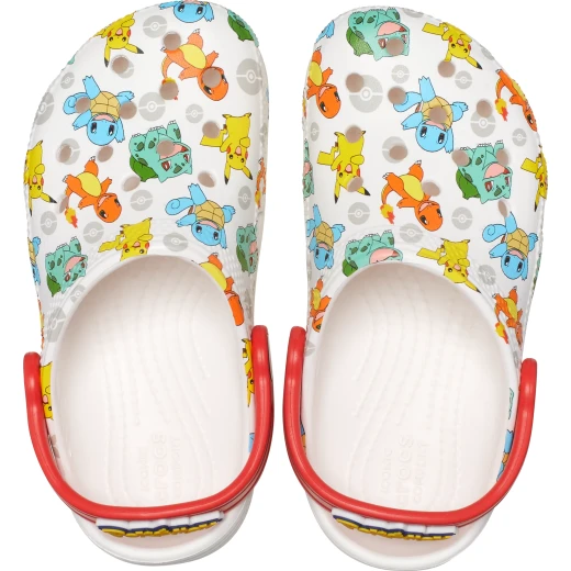 حذاء بوكيمون كلاسيك للأطفال متعدد الألوان يضم بيكاتشو، بولباسور، تشارماندر، سكويرتل مقاسات 33 و 34 بضائع رسمية - كروكس - Image 3