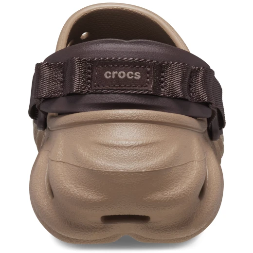 Crocs Unisex Echo Clog Brown Slip On Shoes for Ultimate Comfort with LiteRide Footbed Sizes 39 40 Sporty Streetwear Design Breathable Lightweight Fully Molded Clog - Crocs - Image 5