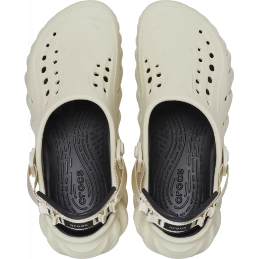 شبشب كروكس ايكو للجنسين بيج مريح سهل الارتداء مقاسات 36 37 تصميم رياضي خفيف الوزن للاستخدام اليومي سهل التنظيف - كروكس - Image 11