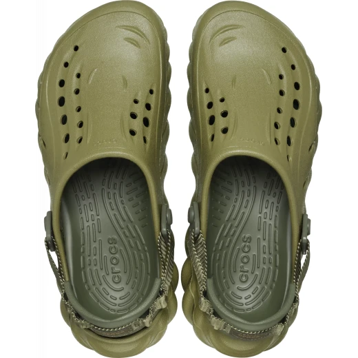 شبشب كروكس إيكو للجنسين: أخضر مريح، تصميم مصبوب بالكامل، مستوحى من الرياضة، يتميز بنعل LiteRide، مقاسات 45 46 - كروكس - Image 23