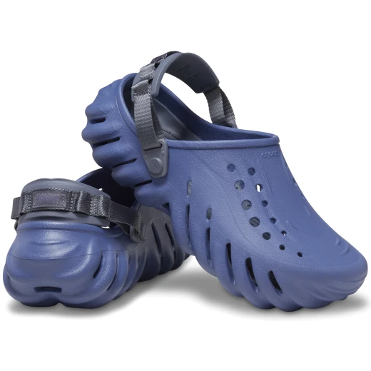 Crocs Unisex Echo Clog Blue Comfort Footwear with LiteRide Footbed Sizes 38 39 for Streetwear Inspired Bold Sculpting and Sporty Look Perfect for Everyday Wear - Crocs - Image 16