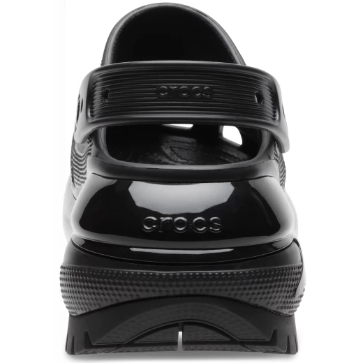 صنادل كروكس ميجا كراش النسائية سوداء بنعل مرتفع مقاس 38 39 - كروكس - Image 17